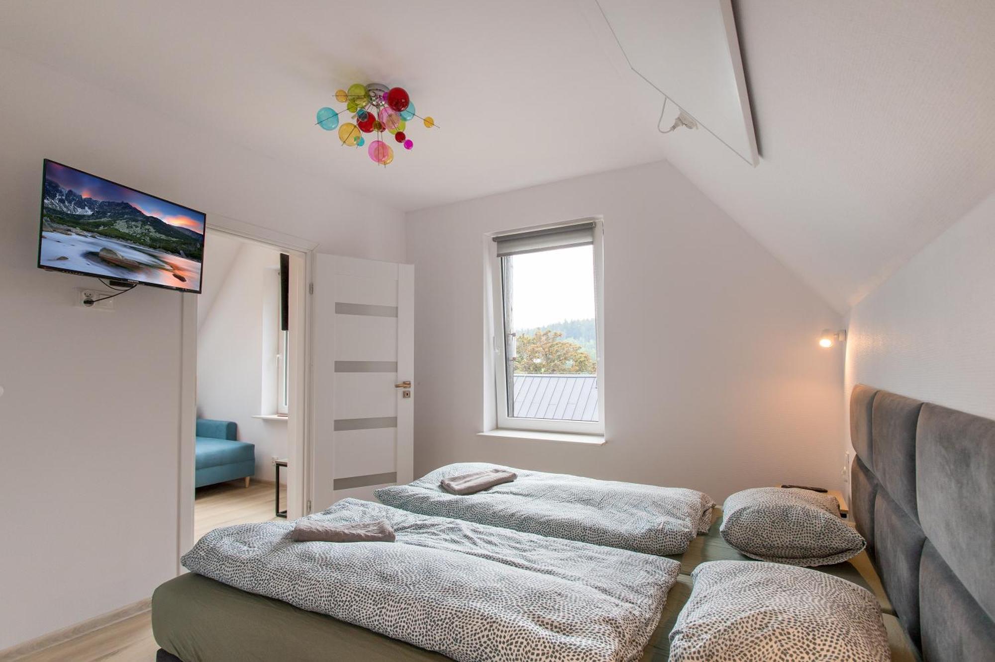 Mega Widok 5 Apartment ชกลาร์สกา ปอเรมบา ภายนอก รูปภาพ